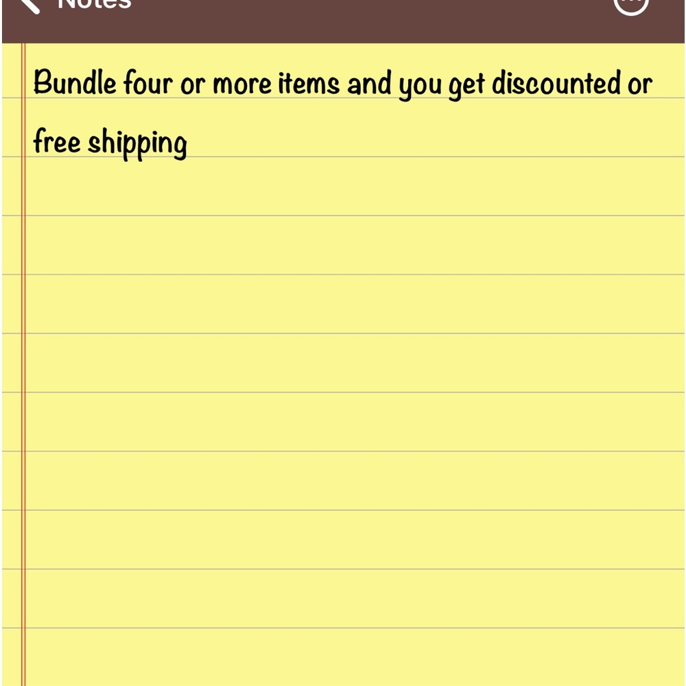 My bundle discount.